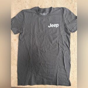 JEEP T-Shirt JEDCO Brand Men’s Small-100% Cotton Gray and Graphic Print